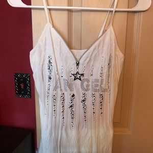 Woman’s White Tank Top